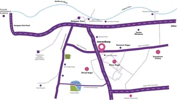 Location of Divine Jeevan Baug - Image 194392