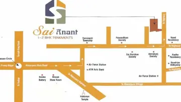 Location of Sai Anant - Image 194483