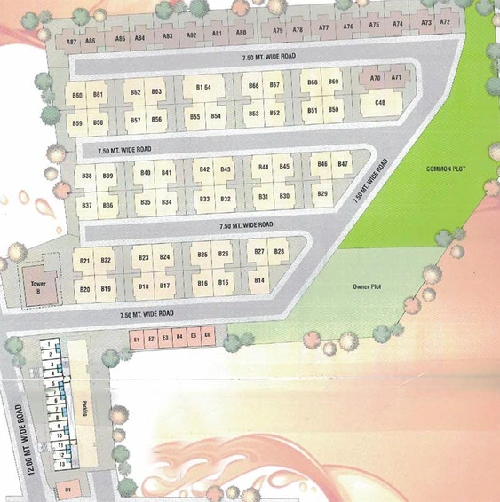 Master Plan of Sai Anant in Makarpura, Vadodara - Image 194484