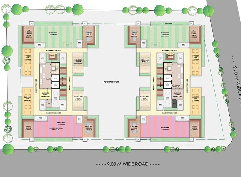 Master Plan of Pushprit Alpine in Panchavati, Nashik - Image 194496