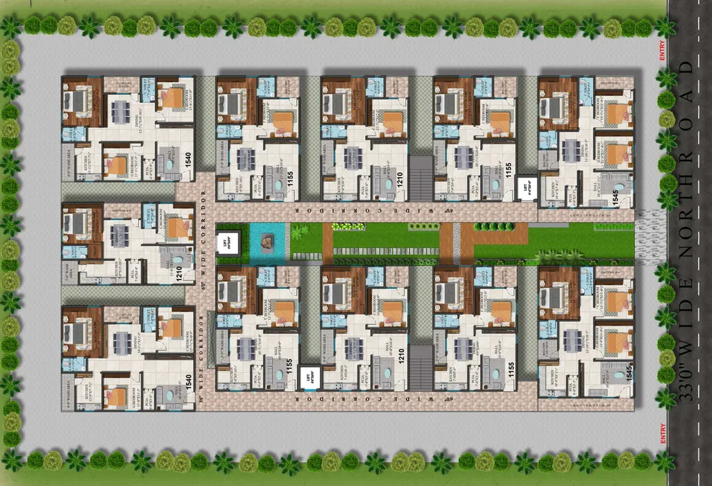 Master Plan of SVS Venkat Ramko in Kukatpally, Hyderabad - Image 115741