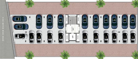 Master Plan of Nisham Shriniwas Niketan in Mahatma Nagar, Nashik - Image 194610