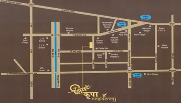 Location of AJ Shiv Krupa Residency - Image 194642