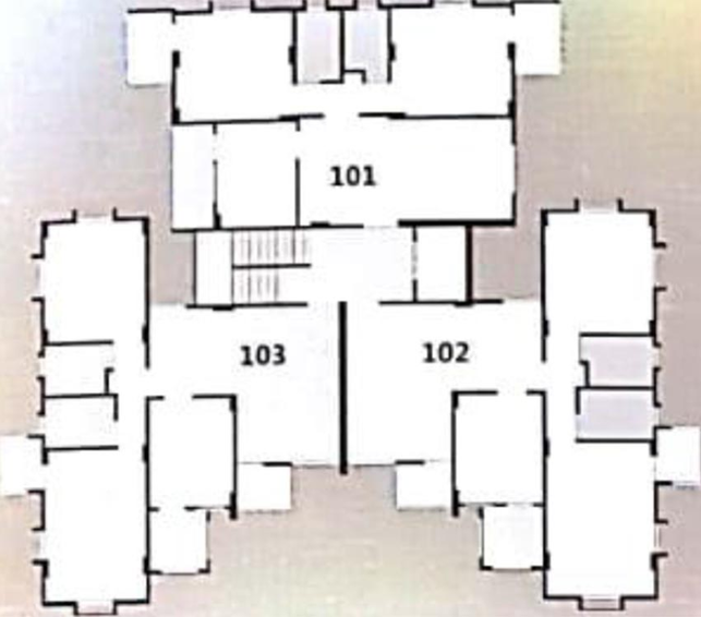 Floor Plan of Guruprasad Shivabhi Luxuria in Makarpura, Vadodara - Image 194663