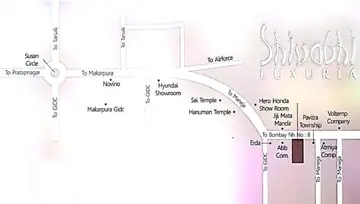 Location of Guruprasad Shivabhi Luxuria - Image 194661