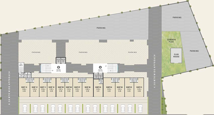Master Plan of Maruti Shivalay Luxuria in Waghodia Road, Vadodara - Image 194670