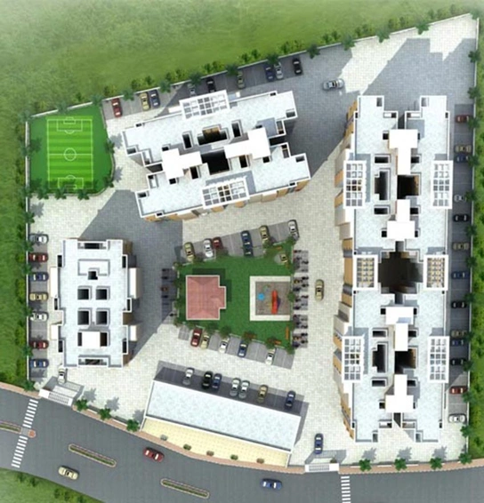Master Plan of Maruti Ravikiran Annexe in Wadmukhwadi, Pune - Image 194720