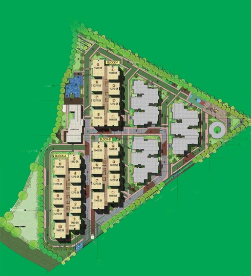 Master Plan of Vertex Panache in Kokapet, Hyderabad - Image 115754