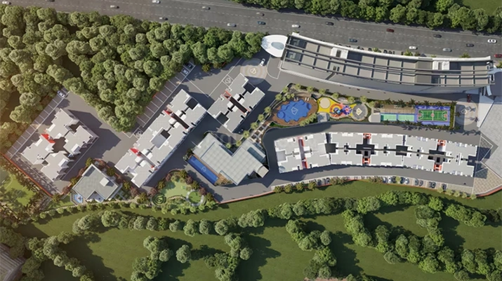 Master Plan of Aishwaryam F Premium in Tathawade, Pune - Image 195018