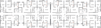 Floor Plan of Aakar Ivory Heights in Charholi, Pune - Image 195033