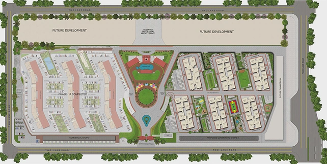 Master Plan of First City Harmony in Mihan, Nagpur - Image 195054