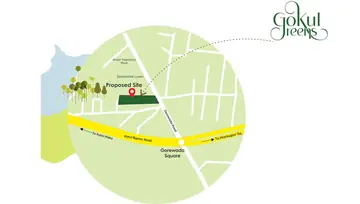 Location of Pankaj Gokul Greens - Image 195068