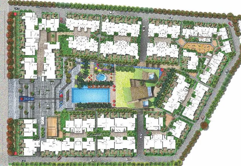 Master Plan of Rohan Kritika in Dattawadi, Pune - Image 195181