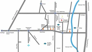 Location of Aakar Indigo Phase 1 - Image 195219