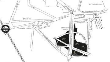 Location of Rustomjee Verdant Vistas - Image 195269