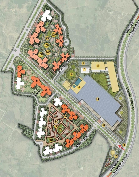 Master Plan of Lodha Foresta in Dombivli, Thane - Image 195340