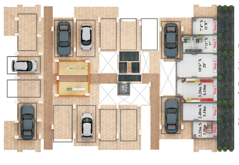 Master Plan of Vistaar Ashtavinayak in Mundhwa, Pune - Image 115791