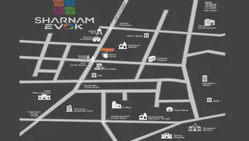 Location of Shreeji Sharnam Evok - Image 195383