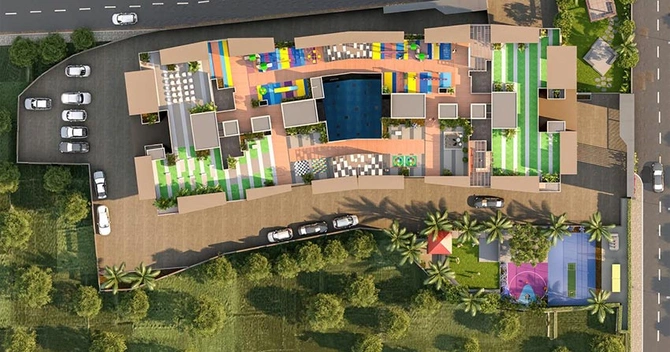 Master Plan of Goyal My Home Akurdi in Akurdi, Pune - Image 195464