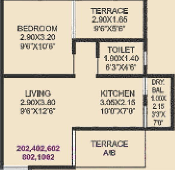 1 BHK Flat in Jhamtani Ace Aastha in Charholi, Pune - Image 824553
