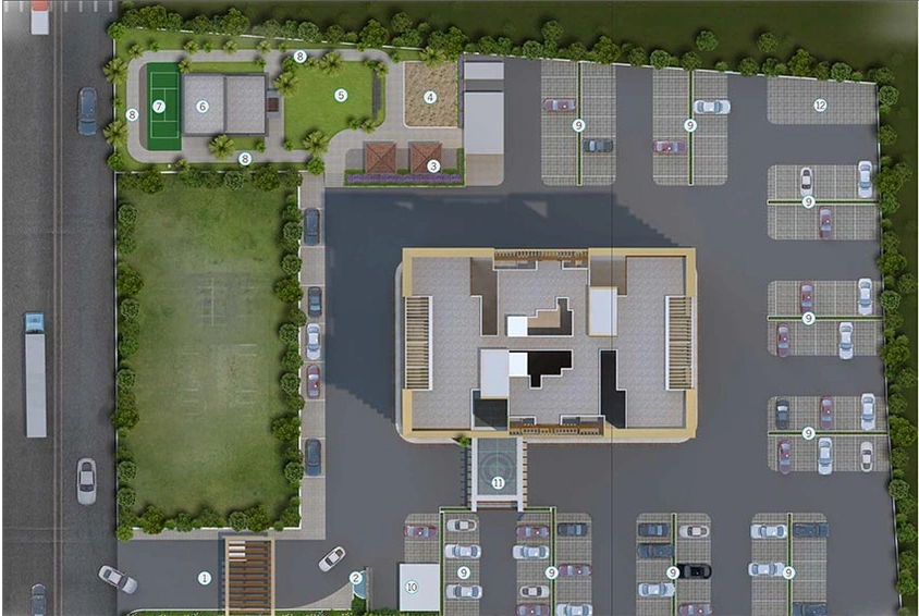 Master Plan of Jhamtani Ace Augusta in Hinjewadi, Pune - Image 195495