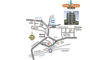 Location of Mayur Geeta Heights - Image 195509