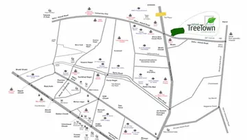 Location of Kesar Tree Town - Image 195574