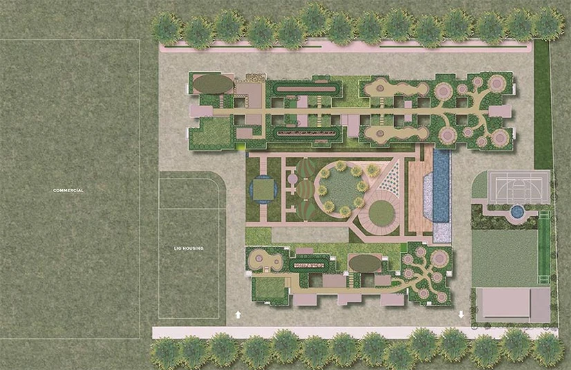 Master Plan of Lohia The Reserve in Koregaon Park, Pune - Image 195646