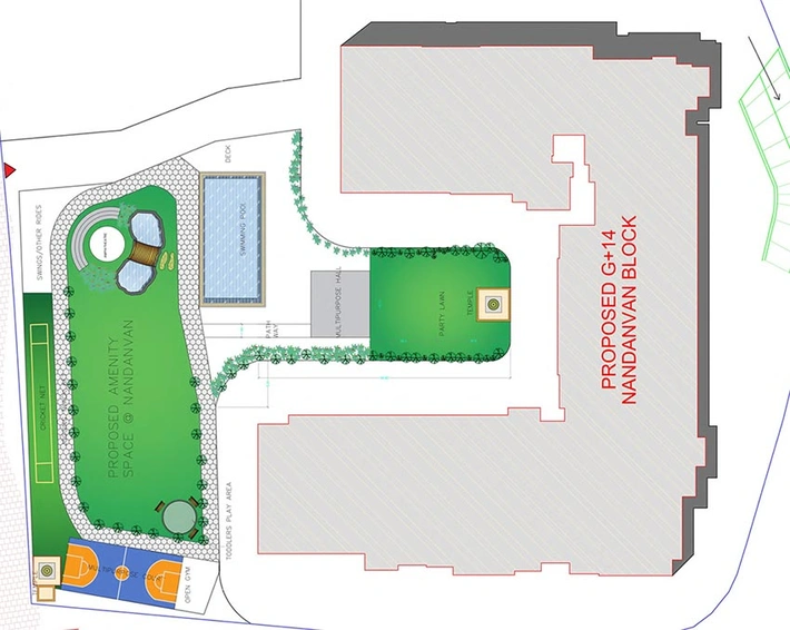 Master Plan of NG Rathi Nandanvan in Vishrantwadi, Pune - Image 195668