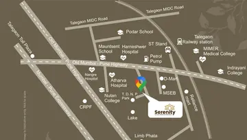 Location of Uttam Serenity - Image 195784