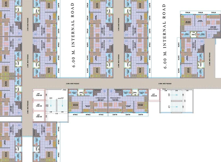 Floor Plan of DGS Sheetal Uptown in Kandivali East, Mumbai - Image 195832