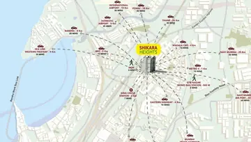 Location of Shikara Heights - Image 31501