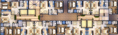 Floor Plan of Puneet Shivalaya in Vikhroli East, Mumbai - Image 196000
