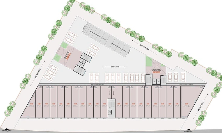 Master Plan of NMS One 8 One in Ulwe, Navi Mumbai - Image 196083