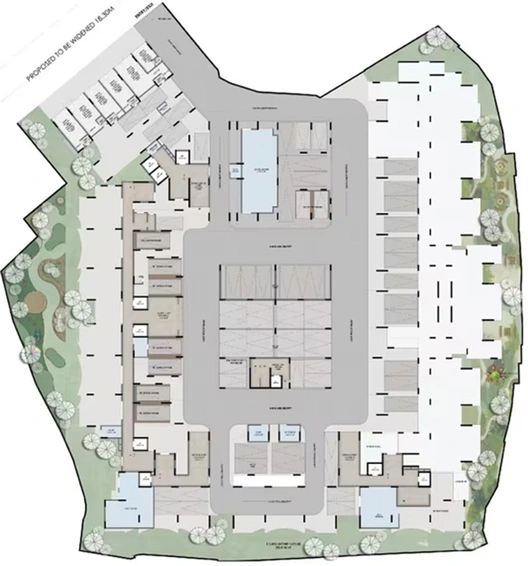 Master Plan of Sayba Olympia in Kurla West, Mumbai - Image 196115