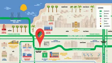 Location of Shapoorji Pallonji BKC 9 - Image 196135