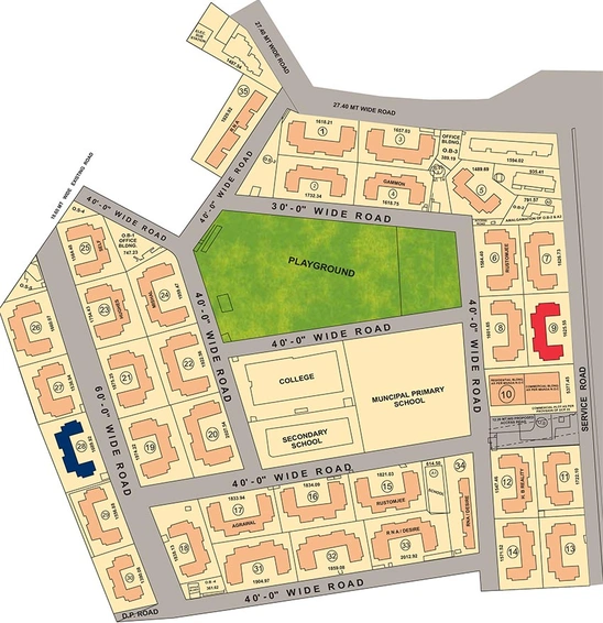 Master Plan of Shapoorji Pallonji BKC 9 in Bandra East, Mumbai - Image 196136