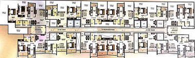 Floor Plan of Nandkumar Janki Legacy in Mira Road East, Thane - Image 196156