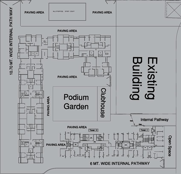 Master Plan of Veer Nicon Vista in Vasai East, Palghar - Image 196164