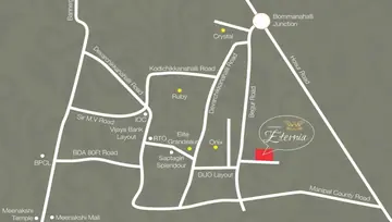Location of Aashrayaa Eternia - Image 196187