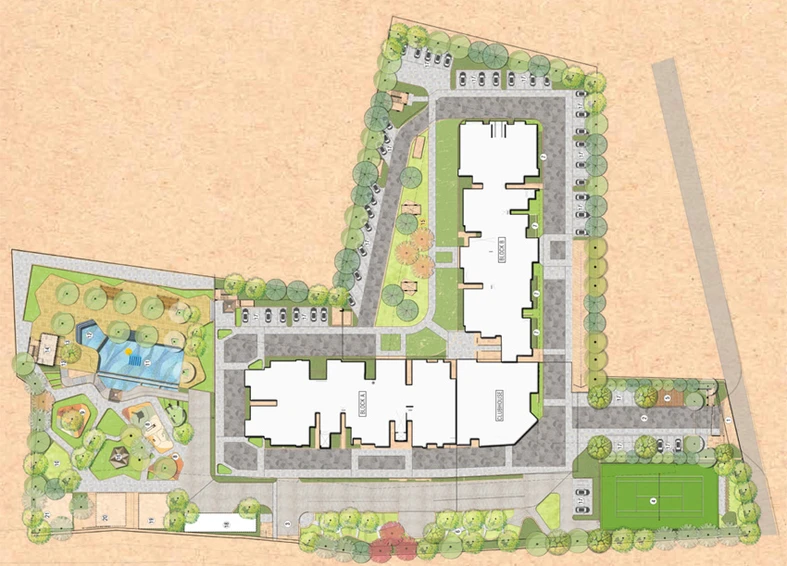 Master Plan of Brigade Citrine in Budigere Road, Bangalore - Image 196318