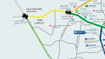 Location of Adarsh Lumina - Image 205198