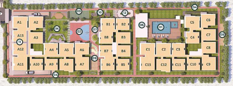 Master Plan of Innovative Palacia in Whitefield, Bangalore - Image 196452