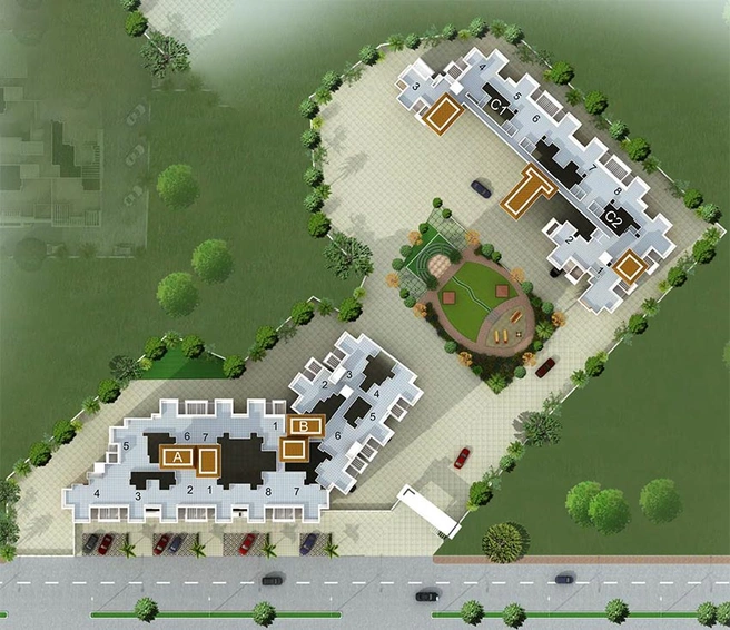 Master Plan of GK Atlanta 2 in Hinjewadi, Pune - Image 196473