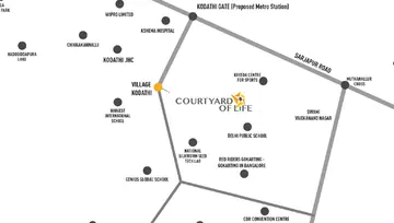 Location of Navanaami Courtyard Of Life - Image 196464