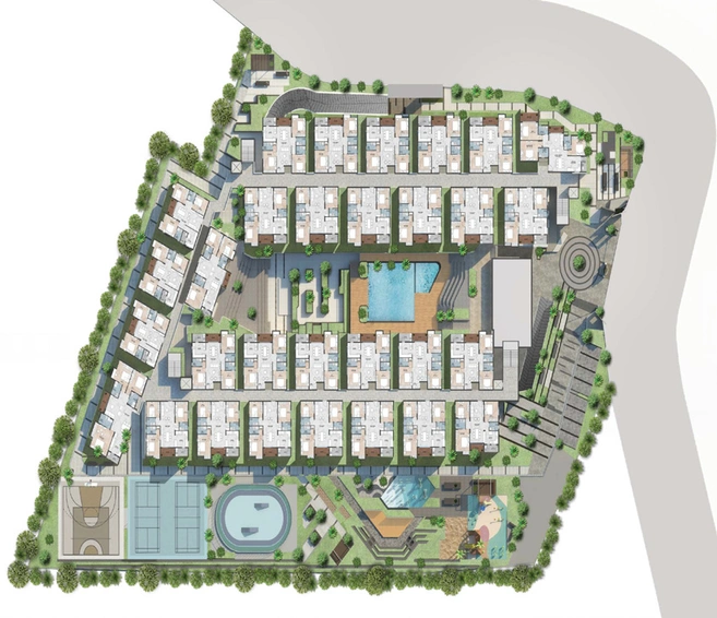 Master Plan of Navanaami Courtyard Of Life in Sarjapur Road, Bangalore - Image 196465