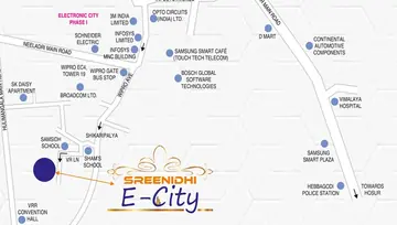 Location of Sreenidhi E City - Image 196616