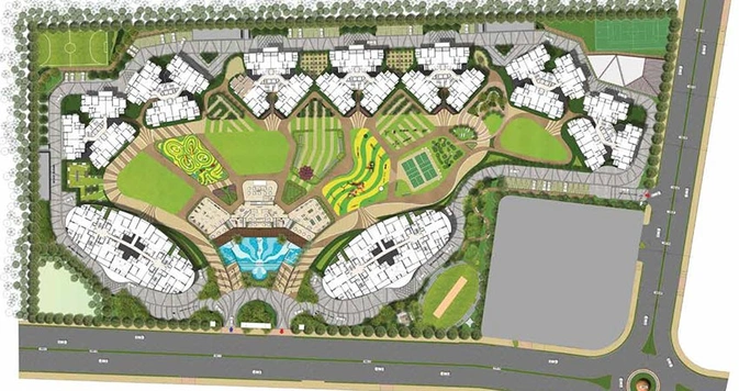 Master Plan of Pride World City Miami in Charholi, Pune - Image 196630