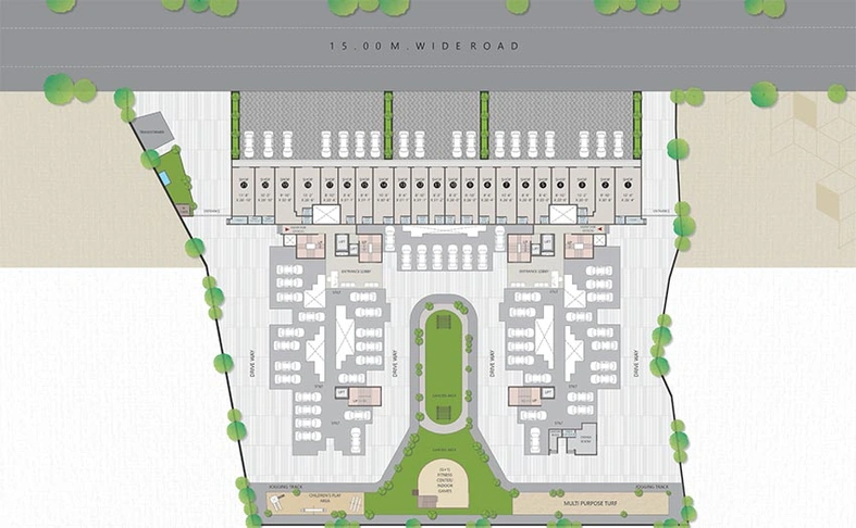 Master Plan of DK SPM Dream City in Ambernath East, Thane - Image 196650