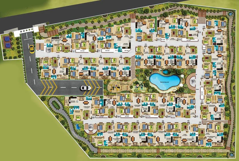 Master Plan of DS Max Starline in Electronic City, Bangalore - Image 196683